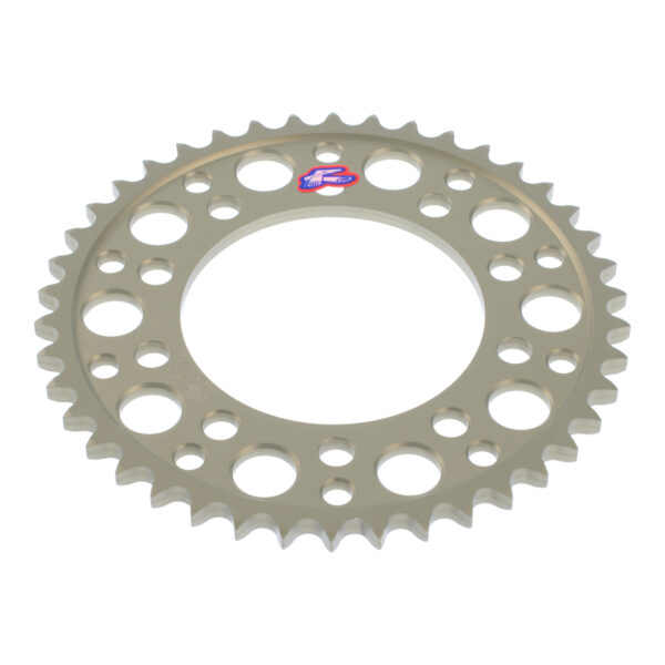 Renthal Sprocket Rear Silver 41T Alloy 7075 T6 Grooved Honda