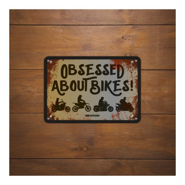 Oxford Garage Metal Sign: 