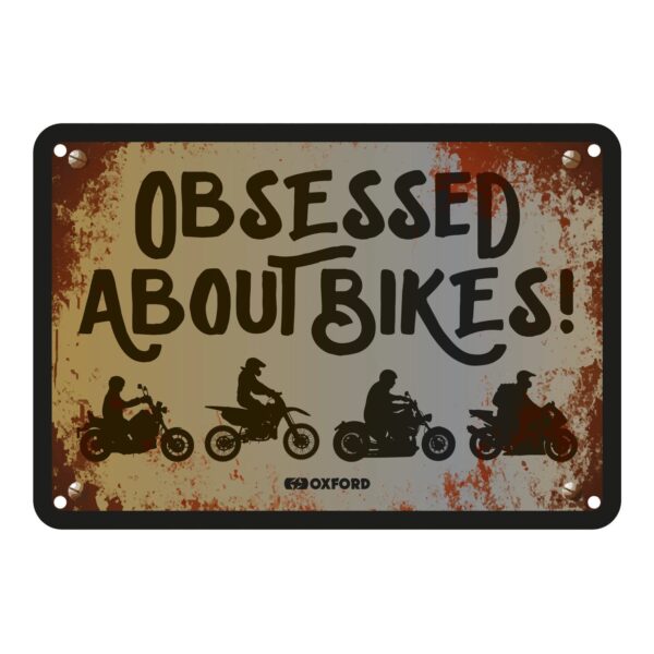 Oxford Garage Metal Sign: 