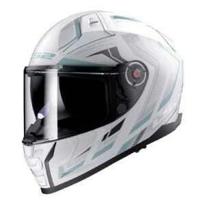 LS2 FF811 Vector II Alizer - / Silver 06 MATTE WHITE