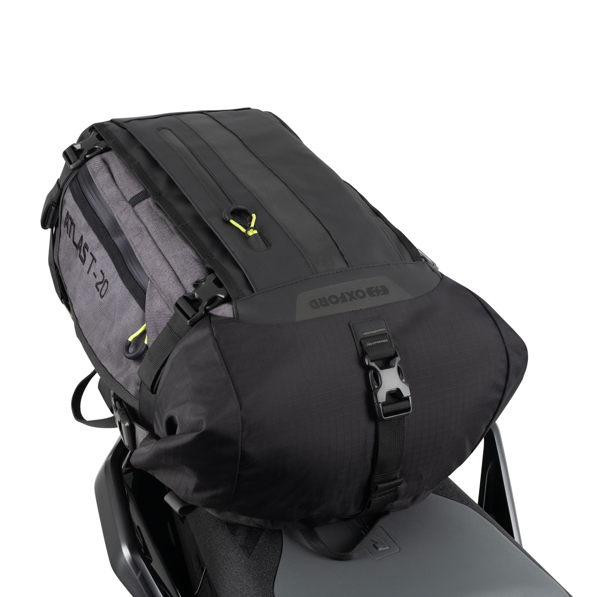 OXFORD ATLAS T-20 ADVANCED TOURPACK CHARCOAL/BLK