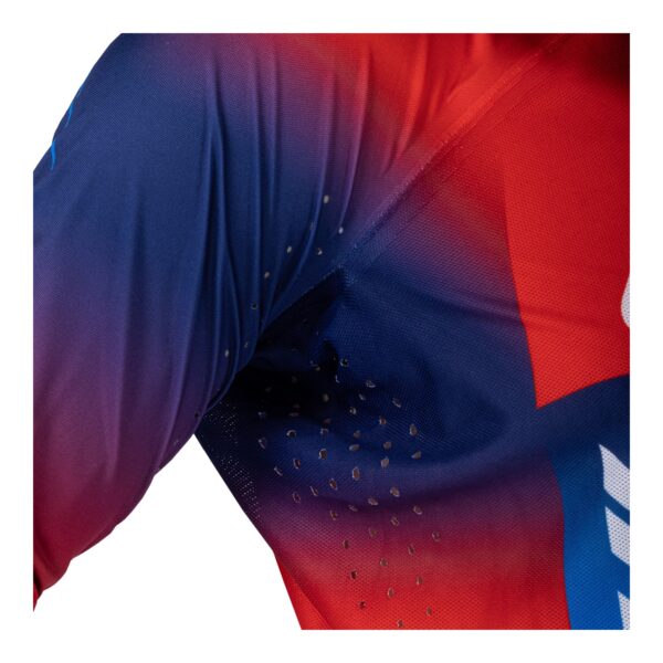 Leatt 5.5 UltraWeld Jersey - Royal Blue / Red (2XL/US46/EU56)
