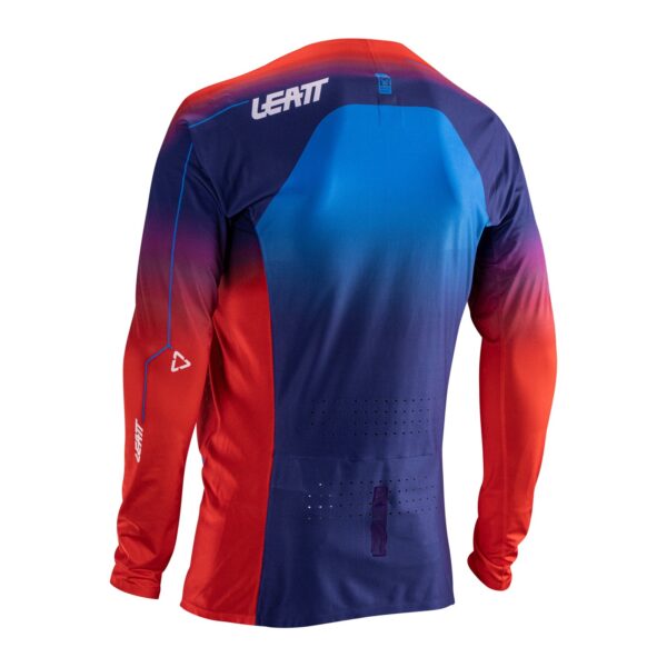 Leatt 5.5 UltraWeld Jersey - Royal Blue / Red (2XL/US46/EU56)