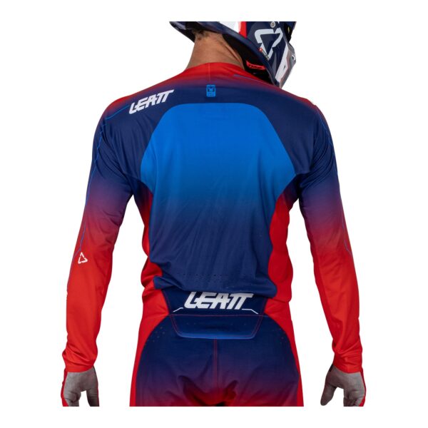 Leatt 5.5 UltraWeld Jersey - Royal Blue / Red (2XL/US46/EU56)