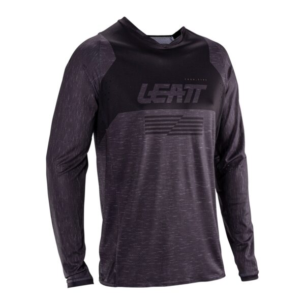 Leatt 4.5 Lite Jersey - Stealth Black / Grey (L/US42/EU52)
