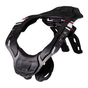Leatt Neck Brace 6.5 - Black / White CARBON