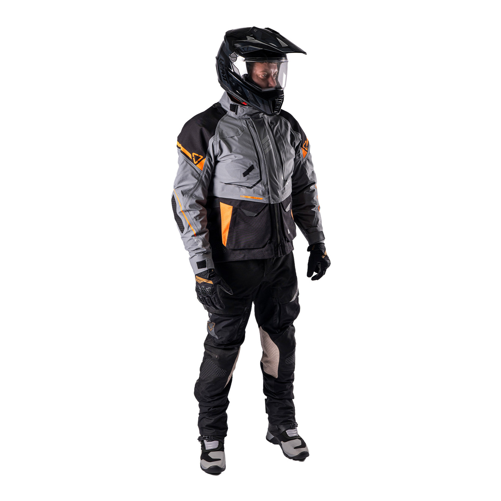 Leatt 8.5 ADV Multitour Jacket - Iron / Grey (XL/US44/EU54)