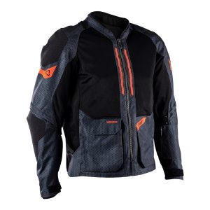 Leatt 4.5 ADV FlowTour Jacket (Short) - Iron / Grey (3XL/US48/EU58)