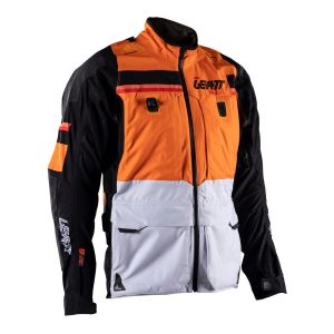 Leatt 7.5 ADV Rally HydraDri Jacket - Orange / Grey (M/US40/EU50)