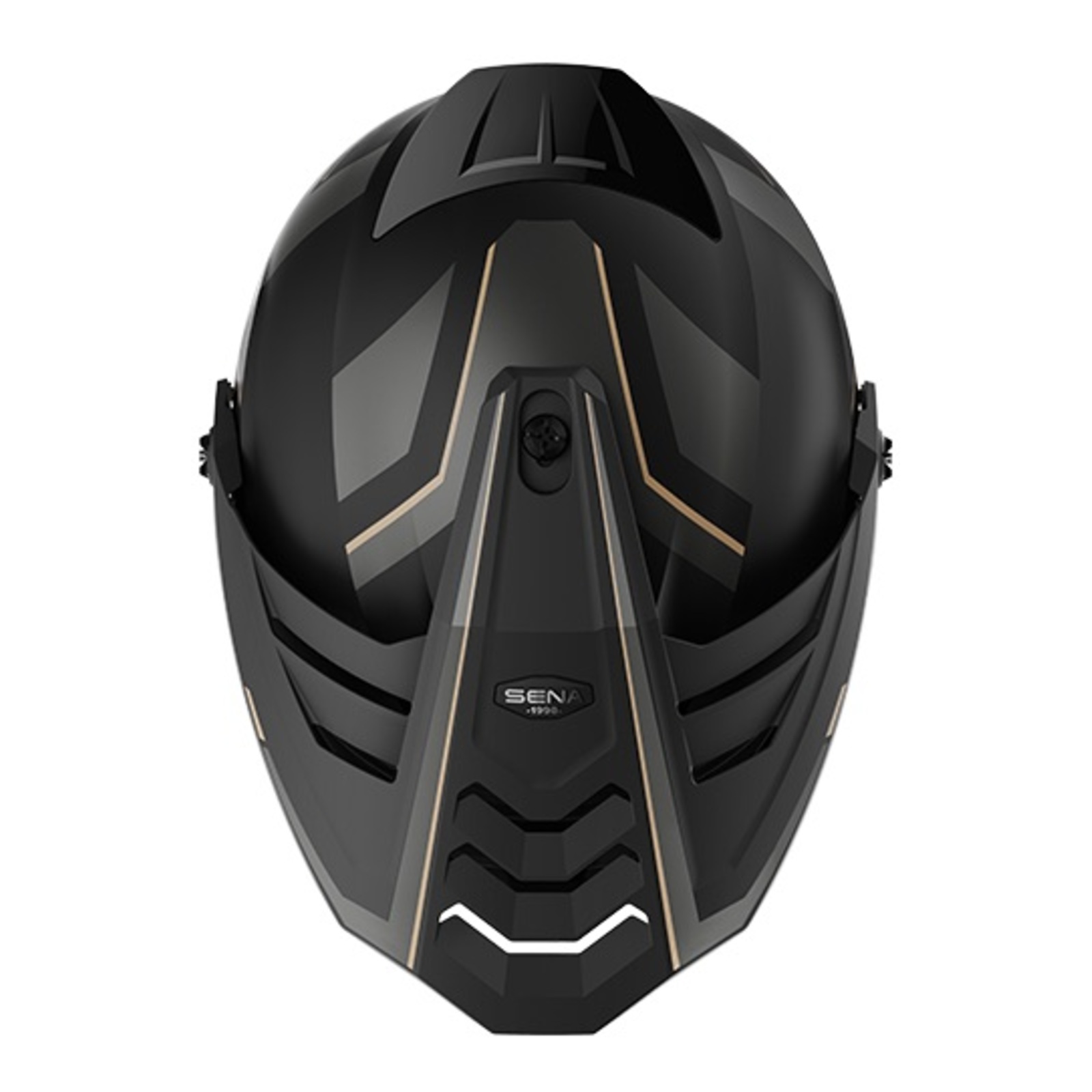 Sena Outlander Smart ADV Dual-Sport Helmet - Matte Black (XL)