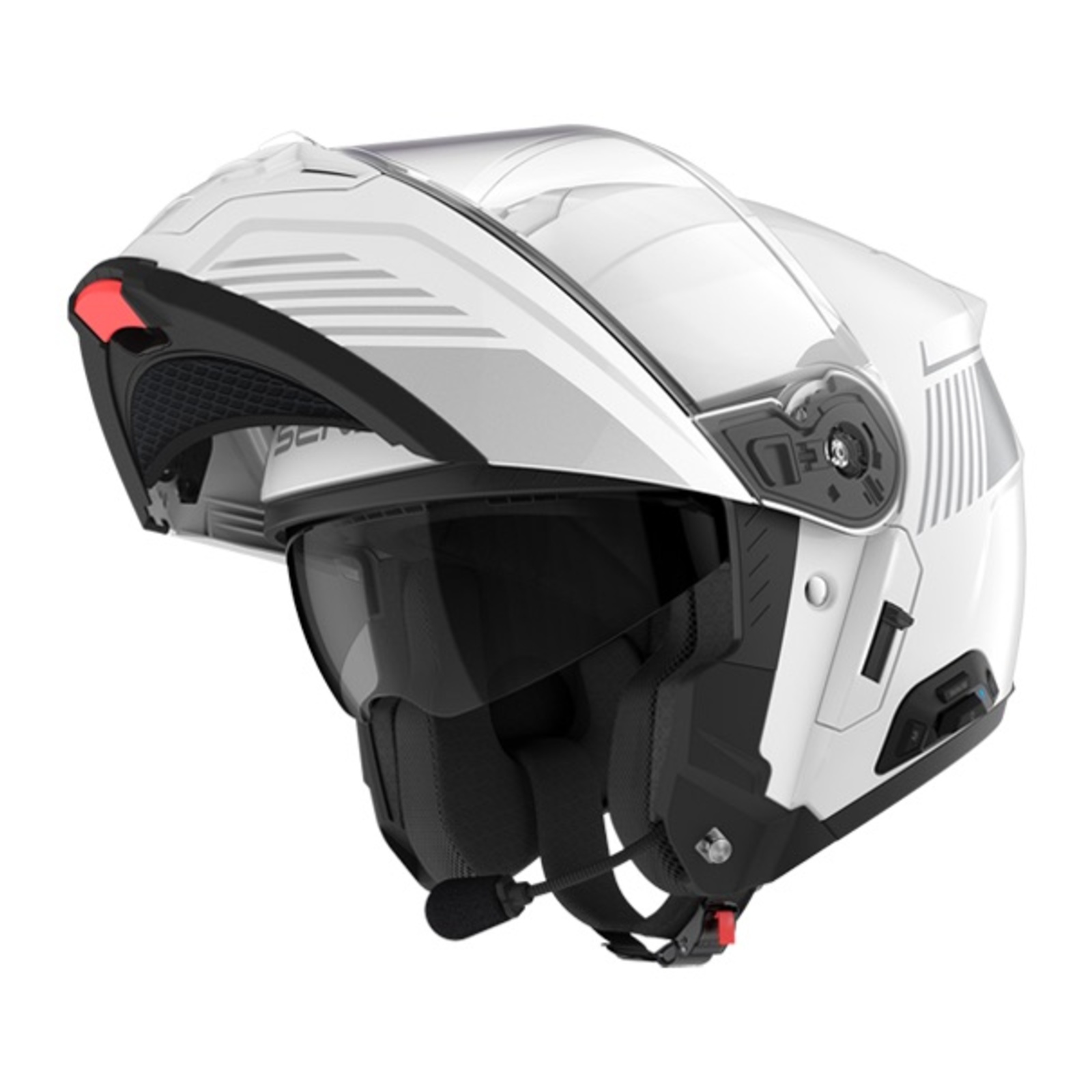 Sena Specter Smart Modular Touring Helmet - Gloss White (M)