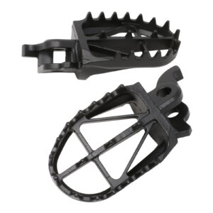 Zeta Wide Foot Pegs CrMo Ultra-Wide - KX250F / 450F '09-