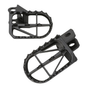 Zeta Wide Foot Pegs CrMo U-Wide CRF250/450 '02-, CRF150R '07-