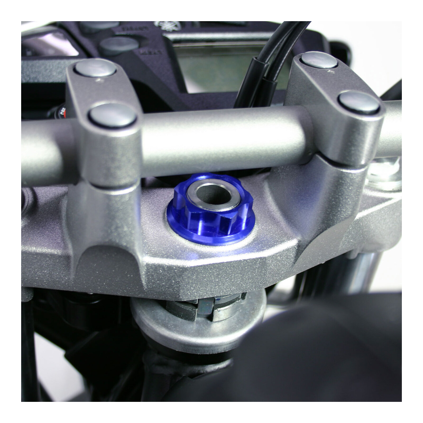Zeta Stem Nut (M22x27 P1.0 H12) - Blue