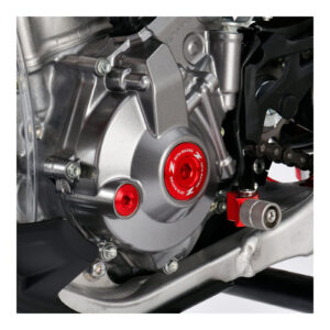Zeta Engine Plugs - Honda CRF250R ('10–'17), CRF450R/X, CRF150R - Red