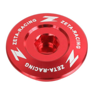 Zeta Engine Plugs Honda CRF450R/RX '17- - Red