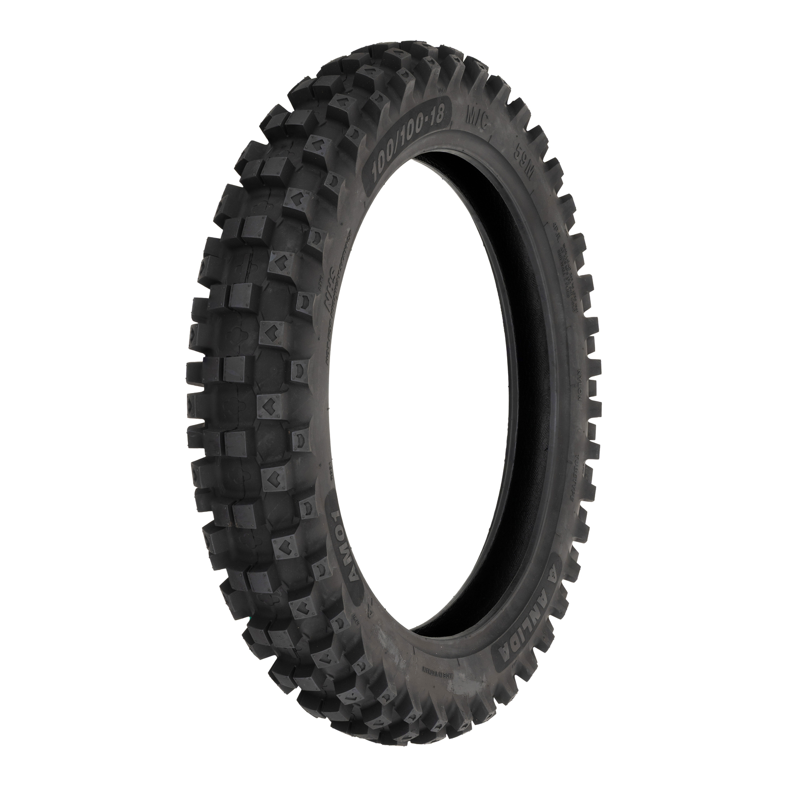 Anlida AM01 80/100-21 Front & 100/100-18 Rear Tyre Set (NHS)