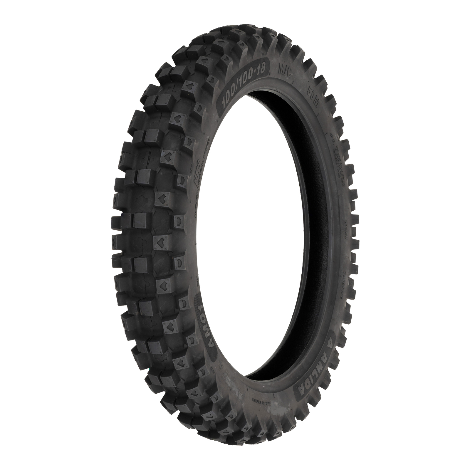 Anlida AM01 80/100-21 Front & 110/90-19 Rear Tyre Set (NHS)