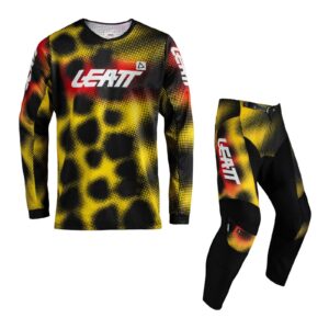Leatt 3.5 Junior Ride Kit - Leopard Yellow (M/130-140cm)